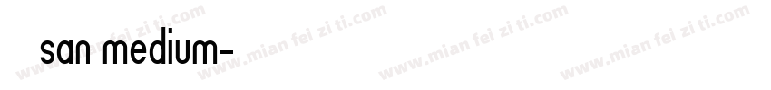 鸿蒙 san medium字体转换